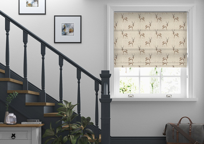 Glencoe, Natural - Roman Blind - Image 3